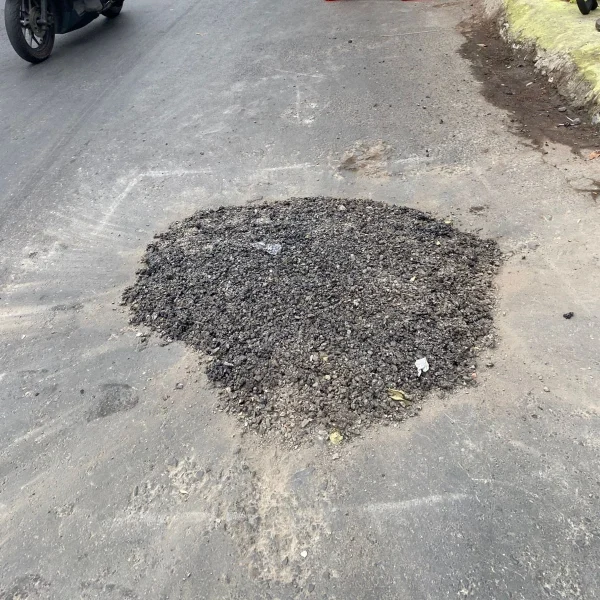 material aspal cold mix menutup lubang jalan